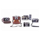 Grouping of Various Vintage Cameras