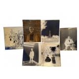 Hand Colored Antique Photo, Tin Types, Glass Negs