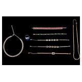 Rhinestone and Cabochon Jewelry