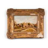 J. Sandby (UK, 19/20C) O/C, European Landscape