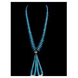 Vintage Turquoise and Coral Necklace