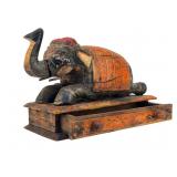 Early Indonesian Elephant Dresser Box
