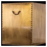Wood and Brass English Tinder Box