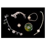 Early Ladies Watches, 925 Charm Bracelet, & More