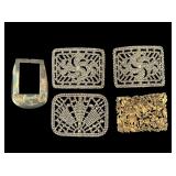 Musi Shoe Clip and Antique French Buckles