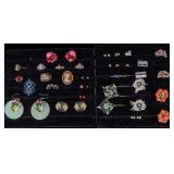 Vintage Costume Earrings and Rings