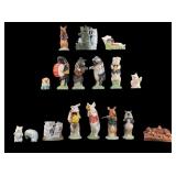 Vintage Porcelain Pig Figurines