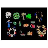 Early Lucite and Vintage Jewelry