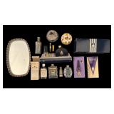 Perfume Bottles w/Lanvin, Elizabeth Taylor, Gallet
