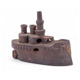 Oregon Battle Ship Cast Iron Still Bank