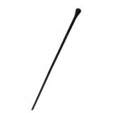 Antique Rare Stacked Leather Plantation Cane