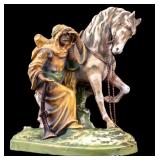 Amphora Austria Arab Porcelain Statue