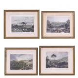 J.M.W. Turner Early Color Lithographs (4)
