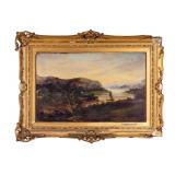 Antique Nautical Oil on Board, Unknown Artist.