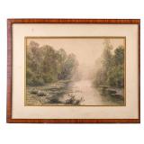 Vincent Blatter (1843-1913) Signed Watercolor