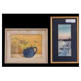2 Signed Watercolor Paintings