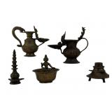 Antique Asian Censers (4)