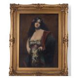 Pastel or W/C Portrait of a Woman / Aristocrat