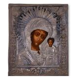 Our Lady of Kazan Early Russian Orthodox Idol