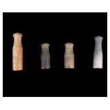 Antique Jade Cigarette Holders (4)