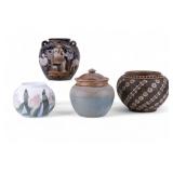 Assorted Art Pottery Vessels (4)