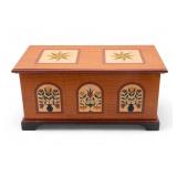 Folk Art Miniature Blanket Chest