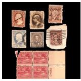 Antique Stamps of Founding Presidents