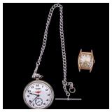 Marathon Pocket Watch and Vintage Bulova