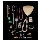 Stone Necklaces and Vintage Jewelry