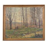 Harold C. Dunbar (US, 1912) Forest Landscape