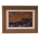 W.N "Ginty" Bewick Nautical Oil on Canvas