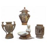 Assorted Pottery and Decorative Items