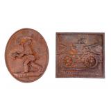 Cast Iron Firemark Plaques