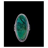 Green Turquoise Native American Ring