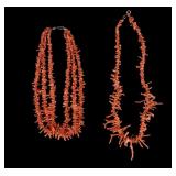 Natural Coral Branch Necklaces (2)