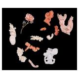 Antique Carved Coral Fragments