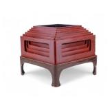 Unusual Lacquered Nesting Trays (8 Pc)
