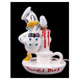 Vintage Donald Duck Ceramic Figural Lamp