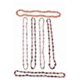 Vintage Stone Bead Necklaces