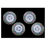 Antique Japanese Imari Porcelain Plates (4)