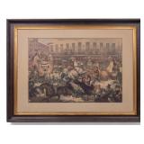 19th C Thomas Benecke Litho, New York / Barnum