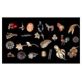 Sarah Coventry, Coro, & Other Brooches