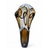 Art Glass Sculpture Signed M. Pyracak