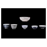 Imperial Japanese and Qing Porcelain Cups