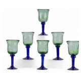 Artisan Hand-Blown Wine Glasses