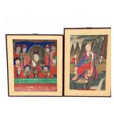 Hand-Colored Japanese Woodblock
