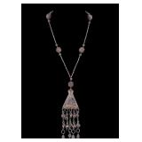 Middle Eastern Silver Alloy Necklace