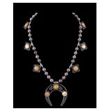 Silver Squash Blossom Necklace