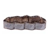 Gold-Plated Diamond Bracelet