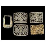 Musi Shoe Clip and Antique French Buckles